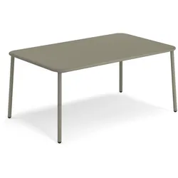 Emu Yard Gartentisch Aluminium 160x97,5x74 cm