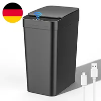 Mülleimer Mit Sensor Mülleimer Küche,12L Wiederaufladbar Elektrischer Abfalleime