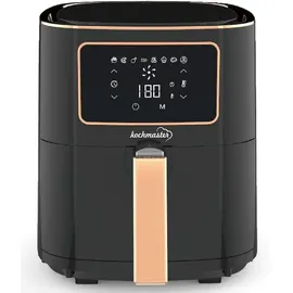 Kochmaster FrymaxX AirFryer 5,5L Heißluftfritteuse mit Digitalem Touchscreen - Schwarz Rose