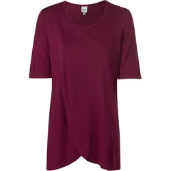 Viskose-Shirt, beere, 48/50