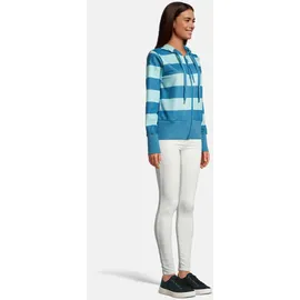 salzhaut Sweatjacke Reckscheter blau / aqua XXL