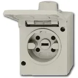 Busch-Jaeger Perilex-Steckdose 2064 AG Grau 1 St.