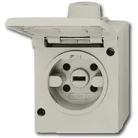 Busch-Jaeger Perilex-Steckdose 2064 AG Grau 1 St.