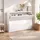 OTTO home Luxor 2 74 x 81 x 27 cm 2-türig weiß / weiß hochglänzend