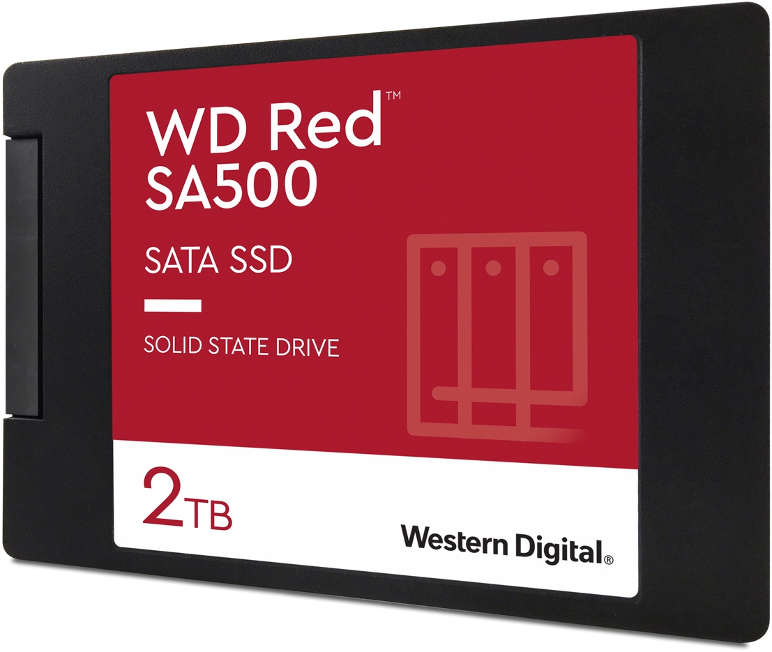 WD Red SA500 SSD 2TB 2.5 Zoll SATA Interne Solid-State-Drive