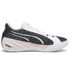 Puma All-Pro Nitro Basketballschuhe 02 - PUMA black/PUMA white/lime squeeze 42