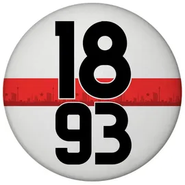 speecheese Stuttgart Brustring 1893 Magnet mit Skyline Fußball-Kühlschrankmagnet für Stuttgart-Fans