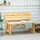 Outsunny Gartenbank 116 x 56 x 80 cm Beige