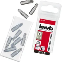 KWB 121123 Kreuzschlitz-Bit PZ 3 Stahl 10 St.