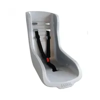 Babboe Kleinkindersitz Babboe grau inkl. Gurte + Montagematerial