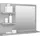 vidaXL Badspiegel Betongrau 60x10,5x45 cm Holzwerkstoff