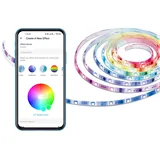 Tapo TP-Link RGBIC LED Strip 5m, beschichteter Smart LED Streifen, 50 verschiedene Farbzonen Segmentcontrol, 16 Mio. Farben, kompatibel mit Amazon Alexa, Hey Google L920-5