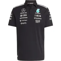 adidas Mercedes-AMG Petronas Formel 1 Team Poloshirt schwarz S