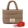 LES VISIONNAIRES Unio Cortina S Handtasche 32 cm braun