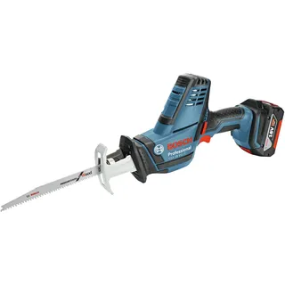 Bosch GSA 18 V-LI C Professional inkl. 2 x 5 Ah + L-Boxx