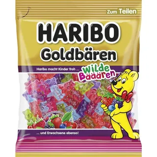 HARIBO Goldbären Wilde Bääären Fruchtgummi beeriger Geschmack 175g