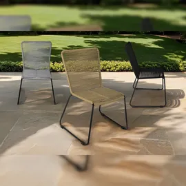 Sam ISRA Gartenstuhl 58 x 58 x 88 cm taupe 2 St.