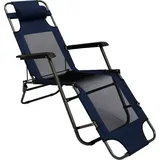 AMANKA Liegestuhl AMA-YU-99 L blau (15789)