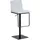 deluke Barhocker CARIN 42 x 44 x 86 cm Schwarz/Weiß