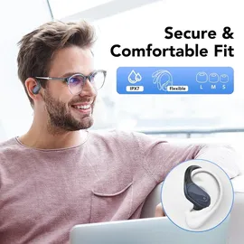 cascho Bluetooth Kopfhörer Sport Schwarz