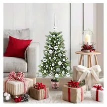 vidaXL Weihnachtsbaum mit 150 LEDs Grün 90 cm