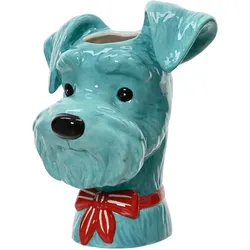 Vase SCHNAUZER - blau