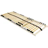 SYFAXTM Lattenrost Braun 90 x 190 cm Massives Buchenholz