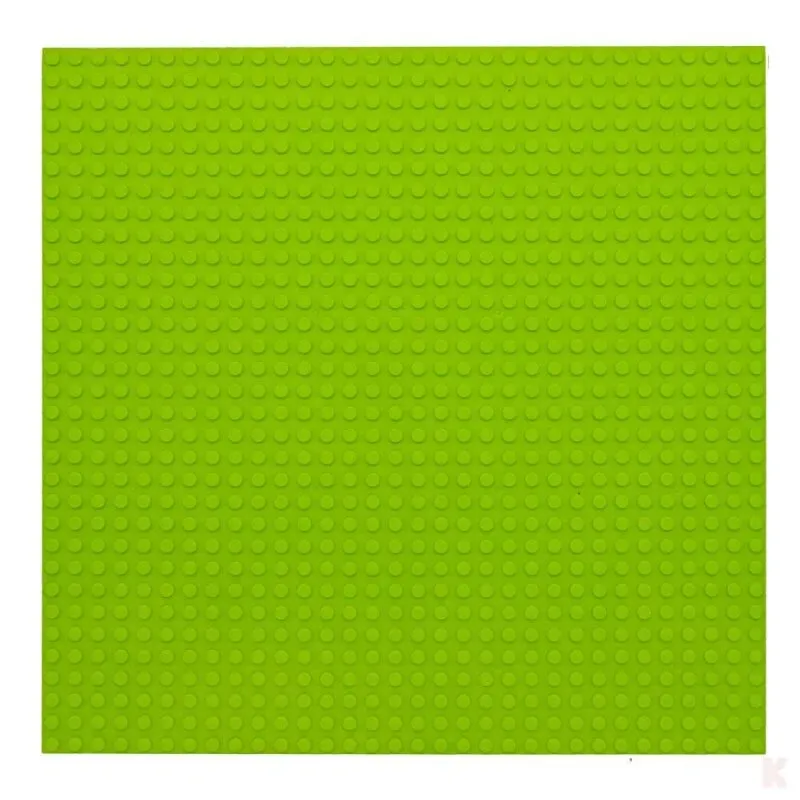 Klemos KL-20012 Klemmbaustein Grundplatte 32x32 Lime Grün (25cmx25cm)