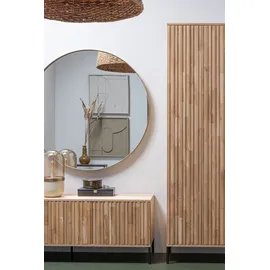 Woood Spiegel 115 x 115 cm Gold
