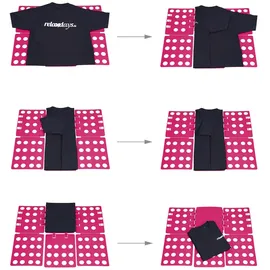 Relaxdays Faltbrett 4. Generation, Pink