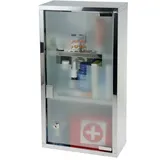 Edelstahl Medizinschrank 48 Cm - Medikamenten Schrank Arzneischrank Hausapotheke