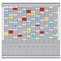 Franken Stecktafel 81,9 x 78,3 cm Grau/Weiß