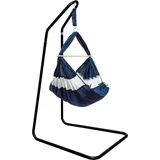 AMANKA Baby Federwiege mit Gestell - 160cm Hängeschaukel Ständer - Hängematte mit Feder