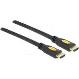 DeLock HDMI-Kabel 4K 30 Hz 5 m Schwarz