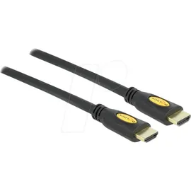 DeLock HDMI-Kabel 4K 30 Hz 5 m Schwarz
