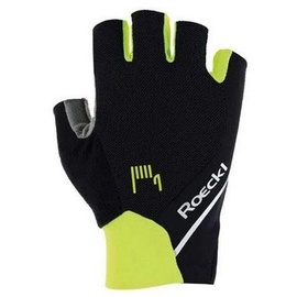 Roeckl SPORTS Herren Handschuhe Ivory 2, black/fluo yellow, 8,5