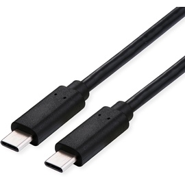 ROLINE USB4 Gen2x2 Kabel, C–C, ST/ST, 20Gbit/s, 240W, Schwarz