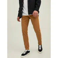 JACK & JONES Chinos »JPSTMARCO JJBOWIE NOOS«, Gr. 31 - Länge 32, Rubber, , 27942300-31 Länge 32