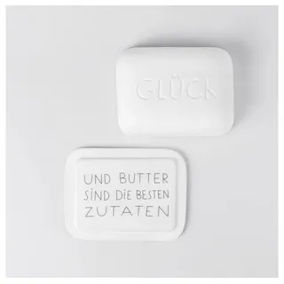 räder Guten Morgen. Butterdose Glück