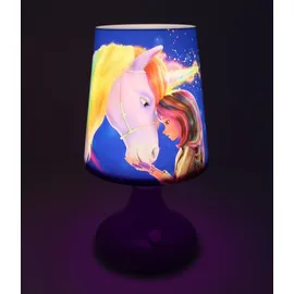 JoyToy Unicorn Academy LED Mini Lampenschirm in Geschenkpackung 10x10x19 cm