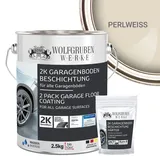 WO-WE Garagenbodenbeschichtung Perlweiß 2,5 l