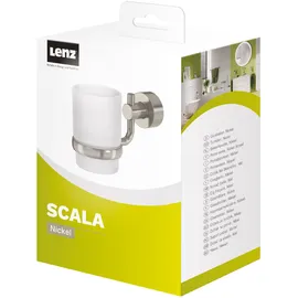 Lenz Zahnputzbecher Scala Silber