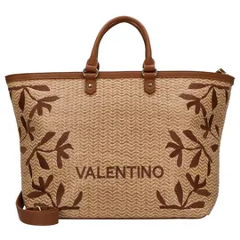 Valentino Kore Shopper Synthetik Beige/Braun