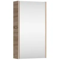 Planetmöbel Badezimmerspiegelschrank Spiegelschrank 40cm (Sonoma Eiche) braun