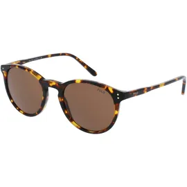 Ralph Lauren Polo by Ralph Lauren PH4110 Unisex-Sonnenbrille Vollrand Panto Acetat-Gestell, Havanna