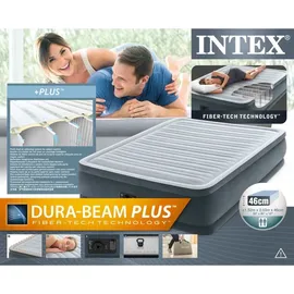 Intex Luftbett PVC 152x203x46 cm | Weiß