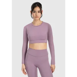 SMILODOX Longsleeve Tisha, in Lila | Gr.: M