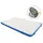 vidaXL Aufblasbare Schwimmmatte Blau und Weiß 200x150x15 cm