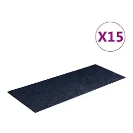 vidaXL Selbstklebende Treppenmatten 15 Stk. 60x25 cm Blau