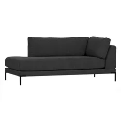 Modulsofa Couple Lounge Element Links, Dunkelgrau